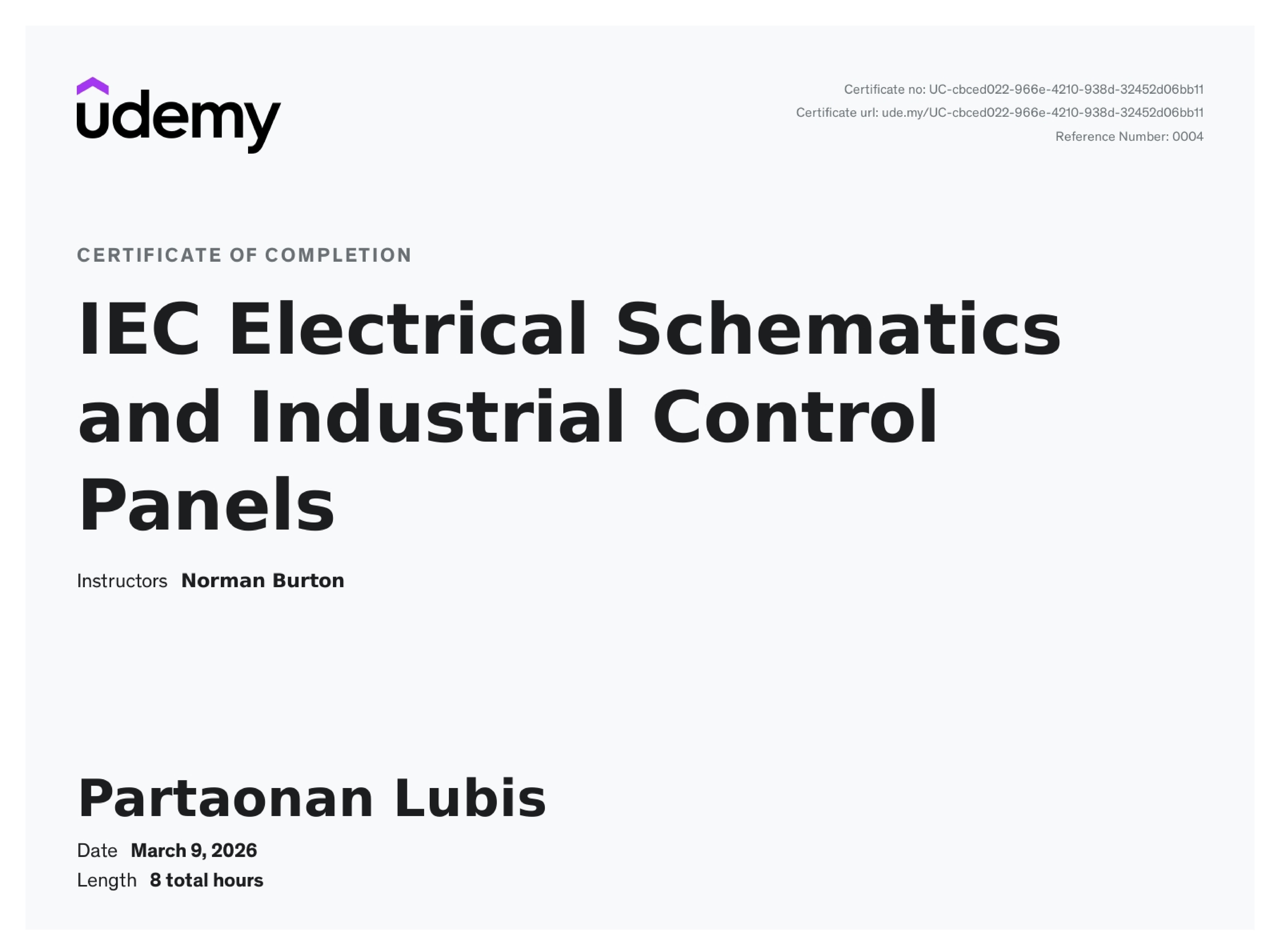 IEC Electrical Schematics and Industrial Control Panels